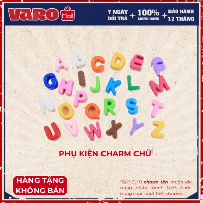 CHARM CHỮ CÁI CHARM SỐ TẶNG KÈM NÓN BẢO HIỂM CÁ HEO VAROHELMET_[HÀNG TẶNG KHÔNG BÁN]