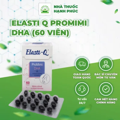 ELASTI Q PROMIMI DHA (60 VIÊN) – Bổ sung DHA, vitamin và khoáng chất cho phụ nữ mang thai và cho con bú