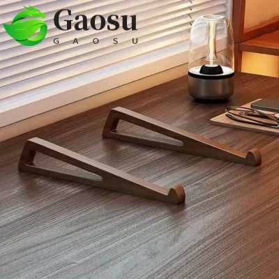 Giá đỡ máy tính xách tay GAOSU, Giá đỡ làm mát máy tính xách tay đa năng bằng tre, Giá đỡ máy tính để bàn Làm mát tiện dụng Thông gió Máy tính xách tay ổn định Giá đỡ máy tính để bàn Sử dụng