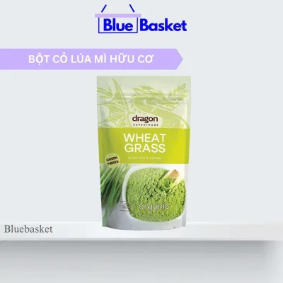 Dragon Foods Organic Wheatgrass Powder 150g Super Antioxidant Food, Rich in Vitamins and Minerals to Help Prevent Cancer