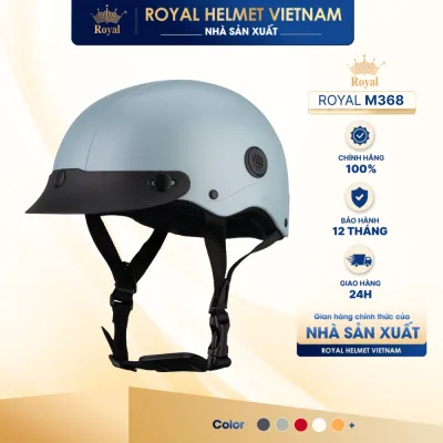 Royal M368 Baseball Helmet, Genuine Royal Fashionable 1/2 Helmet for Men and Women | Directly from the Manufacturer