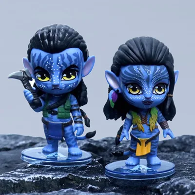 2 Chiếc 11cm Phim Avatar Neytiri & Jake Pvc Mini Mô Hình Hình Hình Vỏ Máy Tính Trang Trí Nhân Vật Hành Động Sưu Tập Mô Hình Đồ Chơi Trang Trí Xe Hơi
