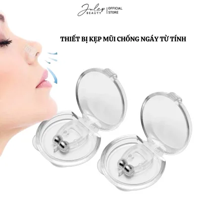 Thiết Bị Kẹp Mũi Chống Ngáy Từ Tính Silicon Y Tế Cải Thiện Giấc Ngủ - JULEPBEAUTY