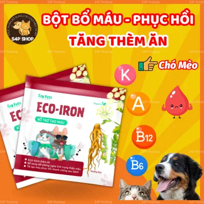 Bổ Máu Cho Chó Mèo ECO IRON - Hỗ Trợ Tạo Máu, Thiếu Máu, Bổ Sung Khoáng Chất, Tăng Thèm Ăn 5g