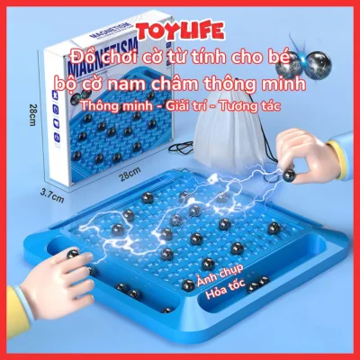 Đồ chơi cờ từ tính cho bé bộ cờ nam châm thông minh cho trẻ em trò chơi cờ xếp hình tư duy logic đá nam châm TOYLIFE