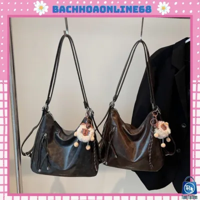 Túi xách nữ đeo chéo đeo kiểu balo thiết kế khóa dọc 1 bên thời trang Túi nữ Bachhoaonline688 103