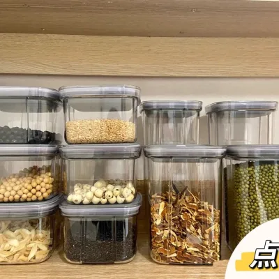 Hộp Nhựa Bảo Quản Thực Phẩm Oenon, Hộp Đựng Đồ Khô Thực Phẩm Nắp Kín Chống Ẩm Mốc- Dung Tích 600Ml-2000Ml