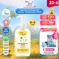 Nước Rửa Bình Sữa, Rau Củ Và Đồ Dùng Em Bé Thuần Chay BZU BZU Cleansing Foam CleanHaven Tạo Bọt 500ml