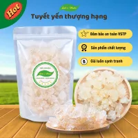 Tuyết yến thượng hạng Let's Nuts túi 500g, nguyên liệu nấu ăn, nấu chè, chưng yến, dùng làm quà tặng