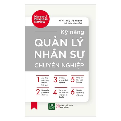 Sách Kỹ Năng Quản Lý Nhân Sự Chuyên Nghiệp