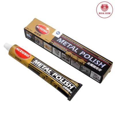 Kem đánh bóng kim loại Autosol Metal Polish dùng cho bề mặt inox, đồng, nhôm như đồng hồ, viền điện thoại, lư đồng...