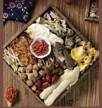 Combo nấm 7 màu 100g nguyên liệu nấu tiền canh gà sườn non 七彩菌汤包