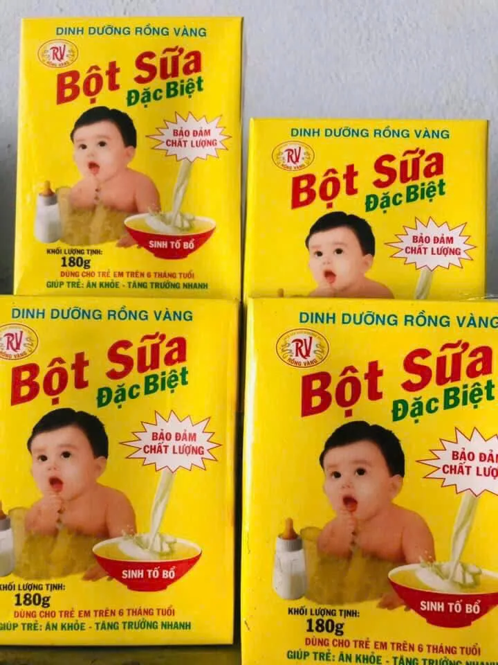 Combo 10 hộp bột rồng vàng tuổi thơ. bột organic. ăn dặm cho bé. ăn kiêng cho nguoi lớn