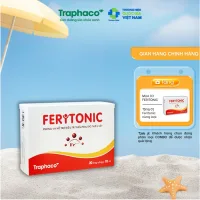TPBVSK FERITONIC Traphaco Bổ Sung Sắt Cho Bé Và Mẹ Bầu, Giảm Nguy Cơ Thiếu Máu, Tái Tạo Hồng Cầu Hộp 2 Vỉ x 10 Ống
