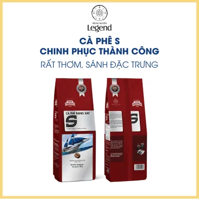 Cà Phê Trung Nguyên Legend Chữ S – Chinh Phục Thành Công 500g – Đậm Vị, Hương Thơm Mạnh Mẽ