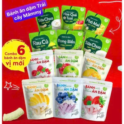 Bánh Ăn Dặm Mămmy Cho Bé, Giàu Vitamin Và Khoáng Chất