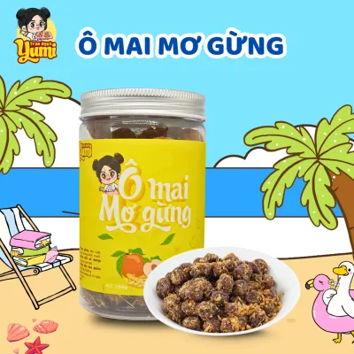 Apricot Fruit, Yumi Ginger Apricots, Delicious Sweet and Sour Snacks.