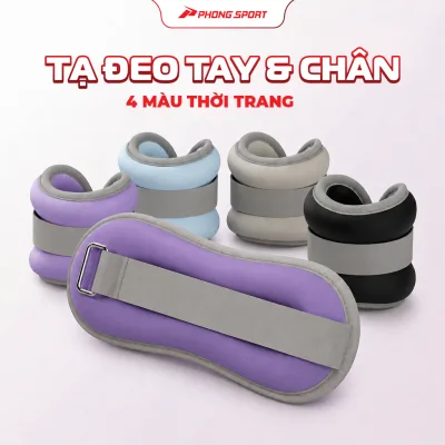 Tạ đeo tay chân tập gym, Hỗ trợ tập Gym, Yoga và Các bài tập rèn luyện thể lực, kéo xà đơn - TADC01U