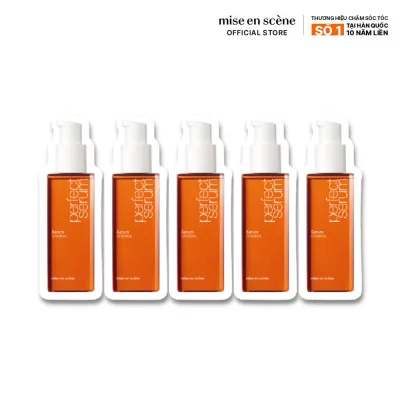 5x Tinh chất dưỡng tóc mise en scène Perfect Serum Original 2ml giúp phục hồi tóc hư tổn mềm mượt, chắc khỏe