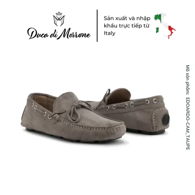 MOCA men's leisure shoes high grade suede leather lace up casual shoes-authentic made and imported from Italy-Edoardo-Orange
