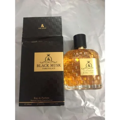 Black Musk Paris Palace high-class perfume for men and women 100ml, long-lasting perfume essential oil scent, luxurious unisex perfume