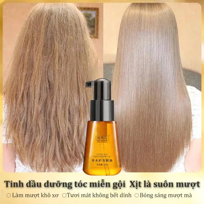 Hair Care Essential Oil Hair Care Spray 70ml Helps Keep Hair Soft and Smooth, Restores Dry and Damaged Hair Shot