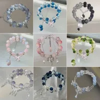 lichee1🌷Vòng Tay Chuỗi Hạt Nữ Hoa Bướm Lắc Tay Trang Sức Hữu Nghị