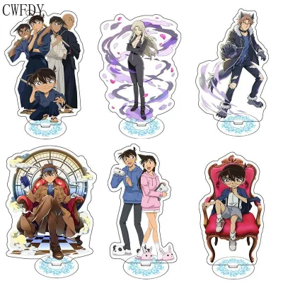 Mô hình Standee Thám Tử Lừng Danh Conan Movie 28 Anime Hình Acrylic Đứng Shinichi Ran Anime Chibi decor góc học tập