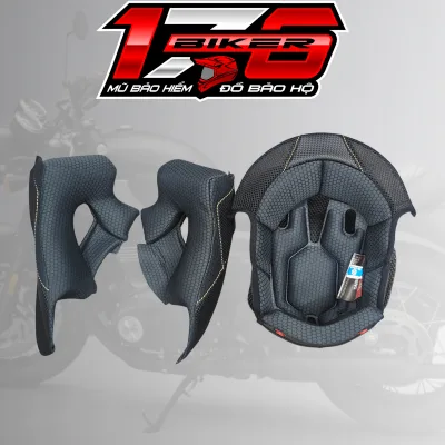 Lót mũ bảo hiểm Fullface YOHE 981/ YOHE 985/ YOHE 935SV/ YOHE 890 NAVI (KHÔNG BAO GỒM MŨ) - BIKER 176 - Mũ bảo hiểm & Đồ bảo hộ