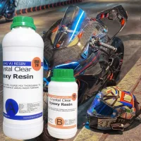 Specialized Carbon Adhesive for Applying Carbon Fiber Coatings to Motorcycles, Cars, Accessories - Lrab21H - 1kg Set