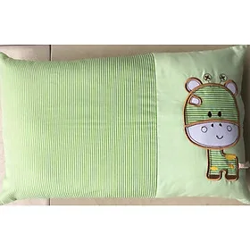 Gối trẻ em cotton LIDACO cho bé 3-8 tuổi kích thước 30x50cm