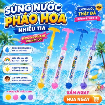 đồ chơi phun nước, pháo hoa phun nước cho trẻ em thoả sức sáng tạo chụp ảnh,cho bé chơi mùa hè về