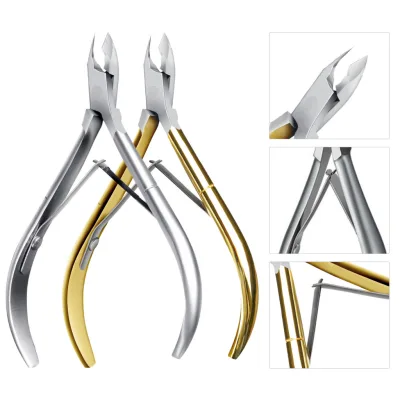 Misscheering Nail Art Thép không gỉ Da chết Dụng cụ cắt da chết Đặc biệt cho cửa hàng nghệ thuật làm móng