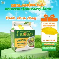 Viên Súp Sấy Thăng Hoa Canh Chua Chay I-Soup 50g (túi 05 viên)