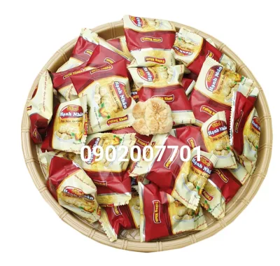 Delicious Tang Nhon Almond Cake - Tet - Snacks