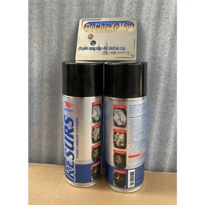 Resurs Foam Carbon Cleaner dung dịch vệ sinh buồng đốt dạng bọt, . trực tiếp cực kì hiệu quả . DoChoiXeMay
