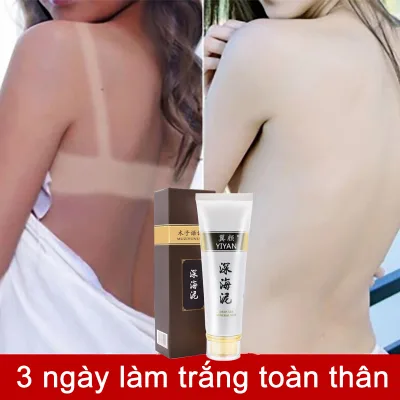 Deep Sea Mud Whitening Cream Whitening Body Lotion Deep Whitening Repairs Sunburned Skin Moisturizes Skin Whitening Body Cream Whitening Shower Gel Exfoliating Cream 150g Deep Sea Mud Effective Skin Whitening Body Care