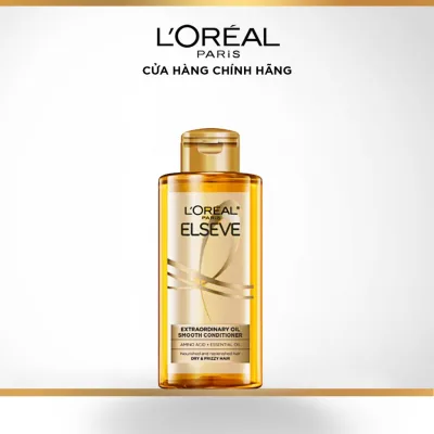 Dầu xả dưỡng tóc suôn mượt cao cấp L'Oreal Paris Extraordinary Oil Smooth 80ML