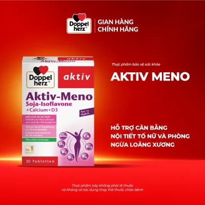 Viên uống cân bằng nội tiết tố nữ Doppelherz Meno (Hộp 30 viên)