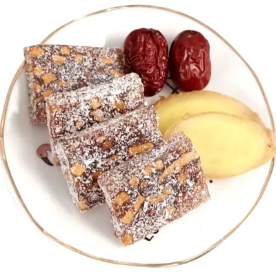 bánh kẹo gừng táo đỏ túi 500g - Snack food Thức ăn vặt