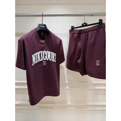 Bộ Quần Áo Nam Mùa Hè Chất Cải Cotton Cao Cấp - Bộ Cộc Hè Nam Nữ Adat JuVEETU Phối Viền Tay Siêu Đẹp
