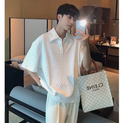 Áo Thun Polo Tay Ngắn Thời Trang Hàn Quốc Sành Điệu Cho Nam Áo Sơ Mi Nam Dài Tay Họa Tiết Chấm Bi Thời Trang Simple Áo Nam Bigsize Fashion Áo Nam Đẹp From Rộng Hàn Quốc Áo Polo Hoa Văn Poloman Áo Polo Nam Big Size Áo Polo Nam Unisex