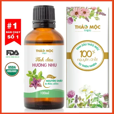 Pure Natural Nhu Thao Moc Essential Oil, Hair Care, Hair Nourishment, Room Fragrance, Mosquito Repellent, Room Aromatherapy