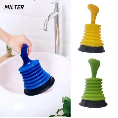 Nạo vét đường ống MILTER, Cốc hút Bồn tắm Buster Hút tắc nghẽn Bồn rửa pít tông nhà vệ sinh, Báo chí Vệ sinh cống sàn Xử lý chất thải Thoát nước sàn nhà vệ sinh Ống thoát nước Unclogger Bồn rửa ống Dredger