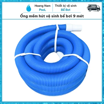 Ống mềm hút vệ sinh bể bơi dài 9 mét, Ống hút đáy hồ bơi, bể bơi
