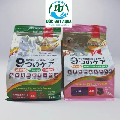 Smartheart Gold Indoor Small Dog Food 1kg (2 Types) Suitable for Poodle & Pomeranian Dogs