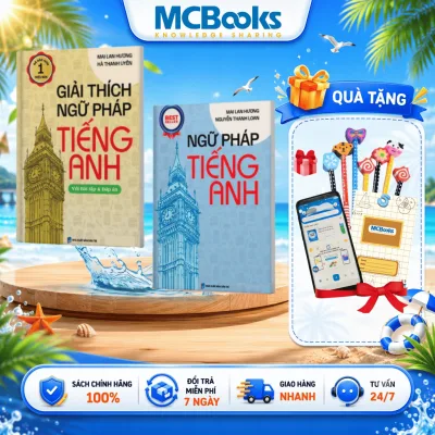 Sách - Combo Giải Thích Ngữ Pháp Tiếng Anh + Ngữ Pháp Tiếng Anh - Mai Lan Hương