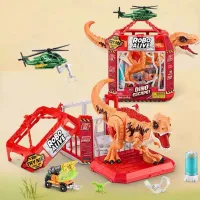 Zu.ru Đồ Chơi Khủng Long Thoát Chuồng Robo Alive Dino Escape Có Âm Thanh & Chuyển Động Thực Tế Cho Trẻ Em Kích Thích Sáng Tạo