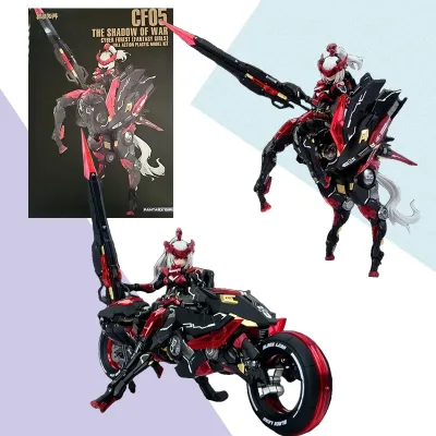 Hộp gốc MAD WOLG CYBER FOTEST CF05 THE SHADOW OF WAR GIRLS Hình ảnh Hoàn thành Bộ mô hình PVC Anime đầy đủ Đồ chơi hành động Quà tặng cho trẻ em
