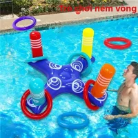 Bộ Trò Chơi Ném Vòng Yard Toss - Đồ Chơi Thể Thao Gia Đình Ngoài Trời Trong Nhà Bãi Biển Hồ Bơi - Ý Tưởng Quà Tặng Sinh Nhật